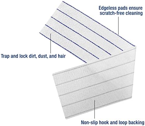 CleanAide Disposable Microfiber Mop Pads 50-Pack