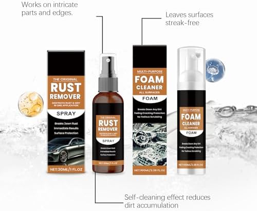 Rust Remover Spray 2025 Upgrade - 2 Pack