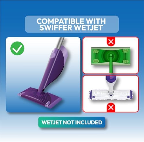 40 Count Swiffer WetJet Mopping Pad Refills - Thick Durable