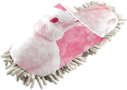 FLildon Microfiber Mopping Slippers with 3D Print Design