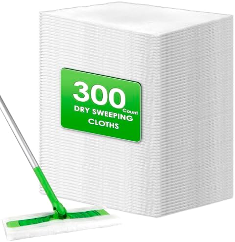 300 Count Chain Peak Dry Mop Refills for Swiffer