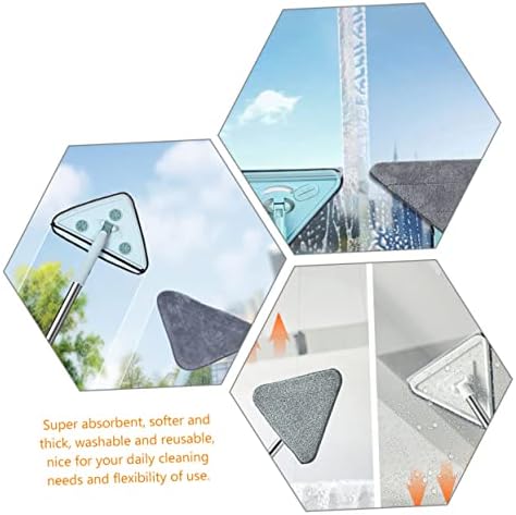 Minkissy 9pcs Triangle Mop Replacement Pads
