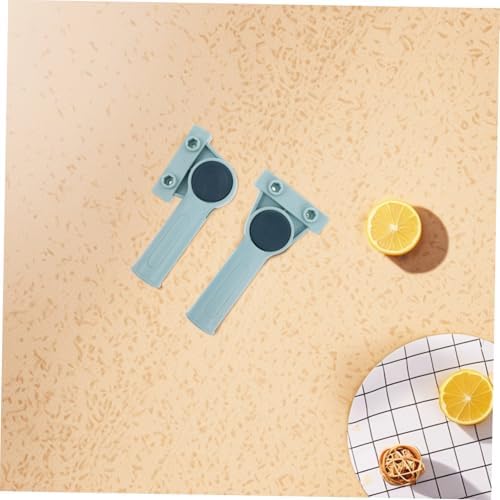 2pcs Rotatable Mop Clamp Handle Replacement Clips for Home Use