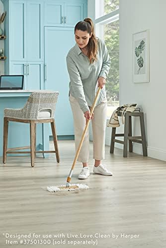 Harper Bamboo Dust Mop Pad Refill 2-in-1 WetDry