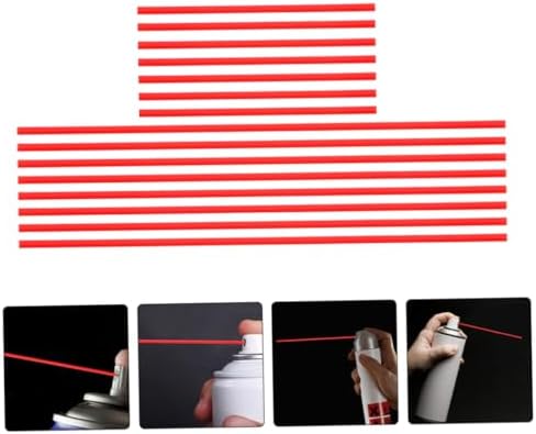 POPETPOP 40 Pcs Long Nozzle Spray Can Tubes for Rust Remover Extensions