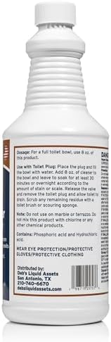 Toiee Toilet Descaler Extra Power 1 Quart 1
