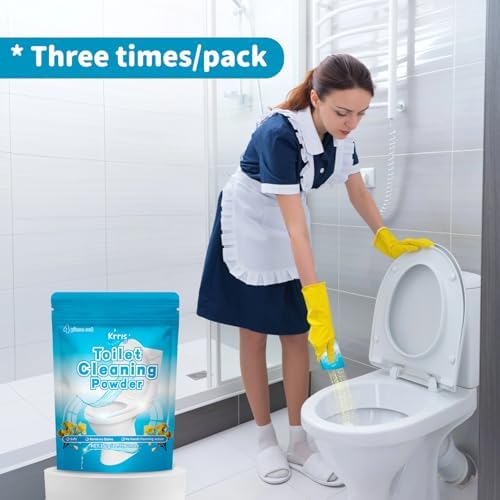Krris Cleaning Expert Daylily Foam Toilet Cleaner 4-Pack