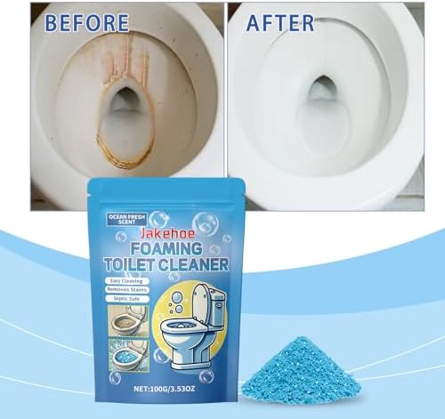 Jakehoe Foaming Toilet Cleaner Ocean Fresh Scent 353 oz