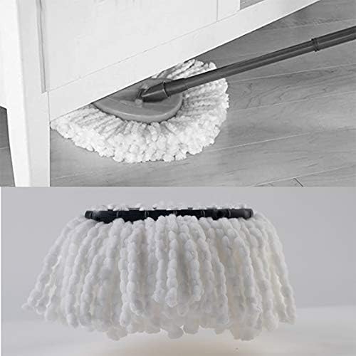 6 Pack Spin Mop Replacement Heads Microfiber