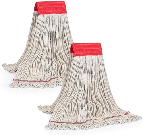 Matthew Cleaning 2Pcs Heavy Duty String Mop Heads