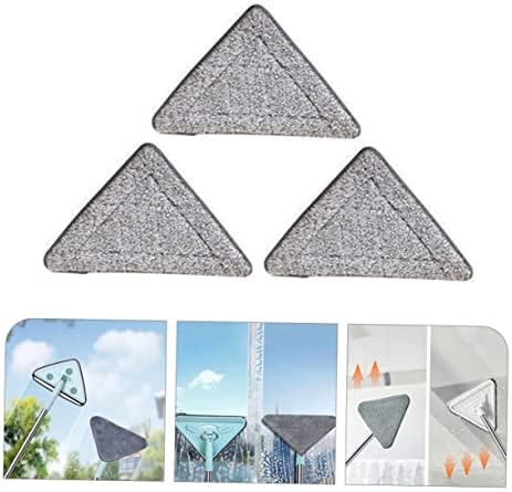 Minkissy 9pcs Triangle Mop Replacement Pads
