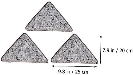 Minkissy 9pcs Triangle Mop Replacement Pads
