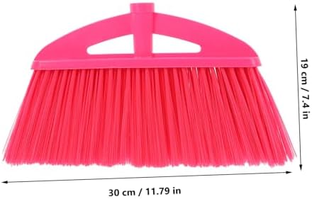 2pcs Heavy-Duty Broom Replacement Heads for Efficient Cleaning