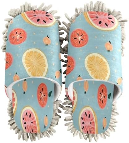 Bulletgxll Mopping Slippers with Microfiber L