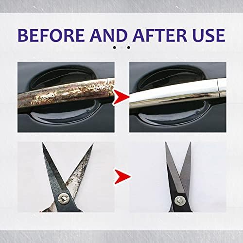Homomdy Rust Remover Spray 3pcs - Multipurpose Metal Cleaner