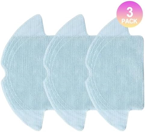 Marebm Mop Cloth Pads Replacement for BObsweep Pet Hair Robot Vacuum 1