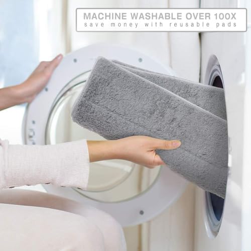 MAYSHINE 12 Pack Microfiber Head Flip Mop Refills