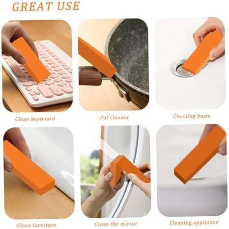 CUCUFA 5PCS Stainless Steel Rust Eraser Set