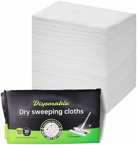 XL Dry Sweeping Cloths for Floor Cleaning 120 Counts