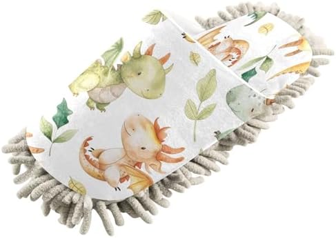 Zhirexin Water Dragon Cleaning Mop Slippers