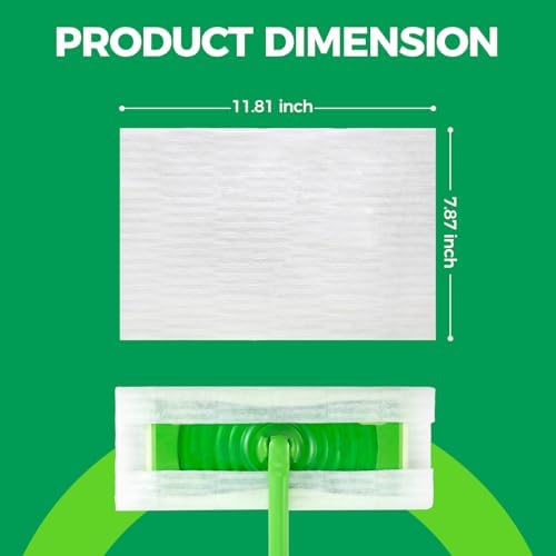Peachicha Dry Sweeping Cloths Mop Refills 50 Count 1