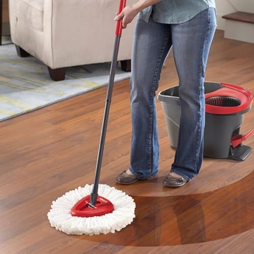 3 Pack Spin Mop Replacement Heads for RinseClean 2-Tank System 1