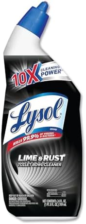 Lysol Toilet Bowl Cleaner with Lime Rust Remover 24 Fl Oz