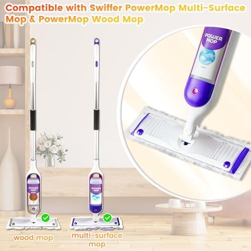 15 Count Swiffer PowerMop Refill Pads for Multi-Surface Cleaning