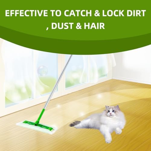 SUZZYVINE Dry Mop Refill Pads 787x1181 50 Count for Swiffer