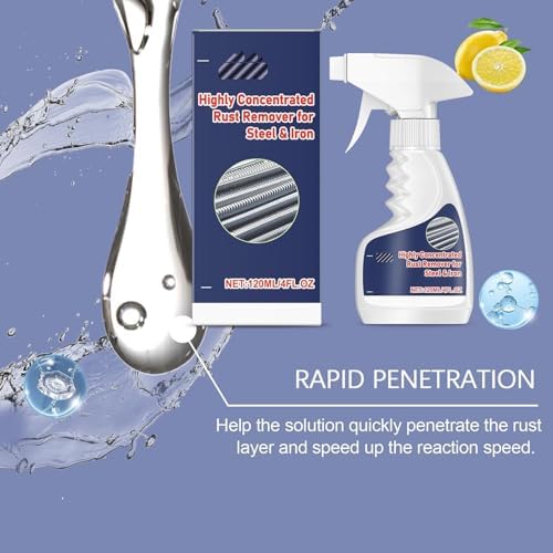 Heavy-Duty Metal Rust Remover Anti-Rust Converter Spray