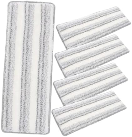 Ipetboom 5pcs Microfiber Mop Pads Replacement Heads