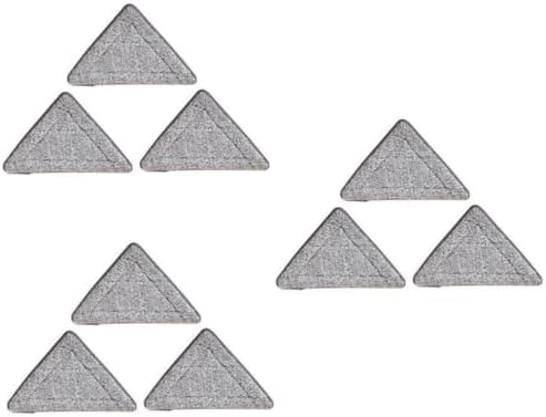 Minkissy 9pcs Triangle Mop Replacement Pads