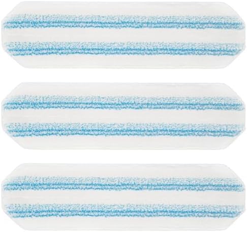 DLAIMI Mop Replacement Pads for OCedar H2prO Flat Mop 3 Pack