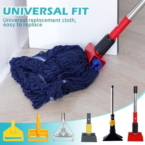 MOPTIMISTIC 24oz Looped Yarn Mop Head Pack of 3 1