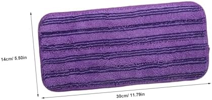 Minkissy 2 Pack Reusable Mop Pads for Efficient Cleaning