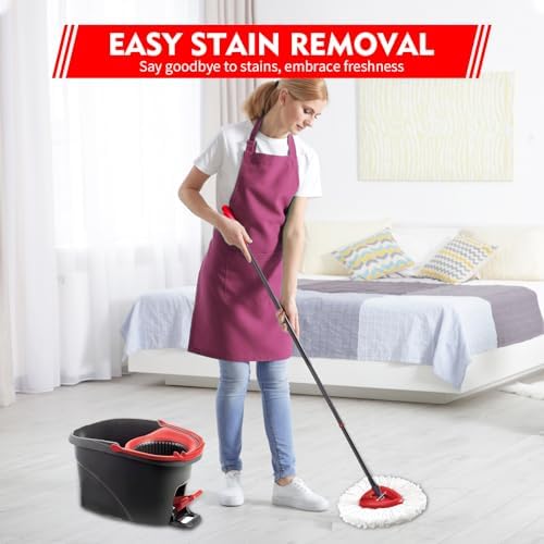 3 Pack Spin Mop Replacement Heads for O-Ceda Easywring