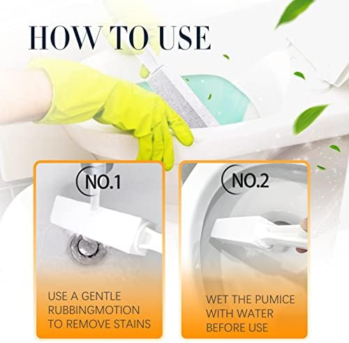 Kadden Toilet Cleaner with Handle for Lime and Rust Remover