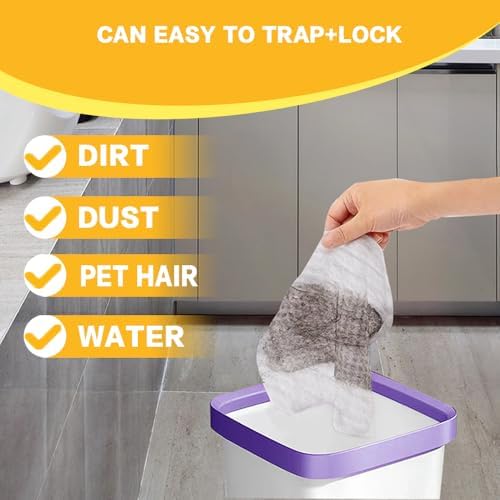 Atecess Dry Sweeping Cloths 100-Pack for Swiffer