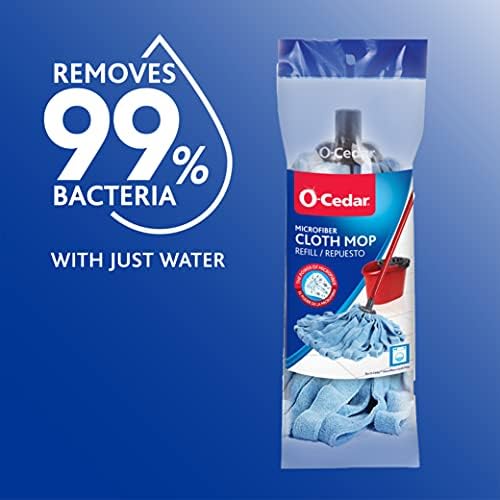 O-Cedar Microfiber Cloth Mop Refill Pack of 2 1