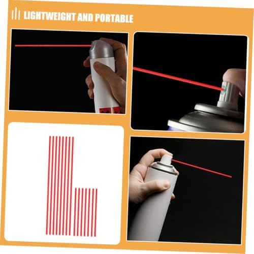 Homoyoyo 40pcs Rust Remover Nozzle Tubes for Precise Spray Application
