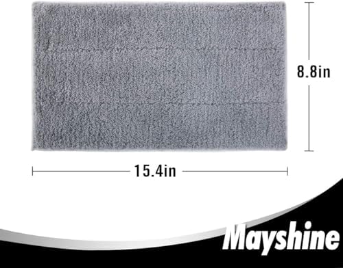 MAYSHINE 12 Pack Microfiber Head Flip Mop Refills