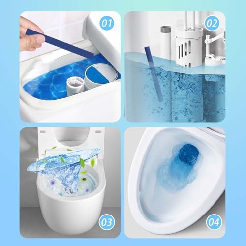 Multi-functional Toilet Cleaning Stick with Fresh Scent 1