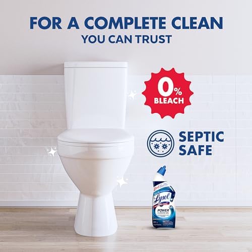Lysol Toilet Bowl Cleaner 24 oz Clinging Gel Max Strength