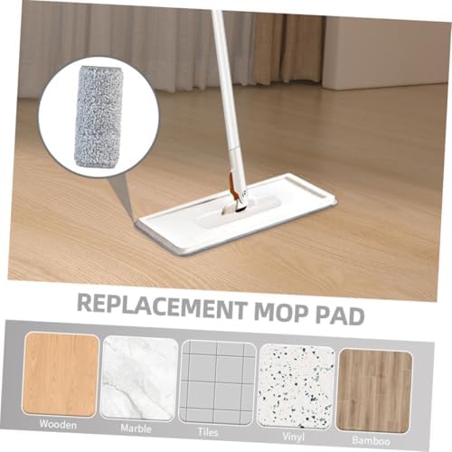 Ipetboom 3pcs Microfiber Mop Pads Replacement for Hardwood Tile Marble