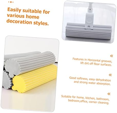 Ipetboom Sponge Mop Head Replacement for Tile Marble Wood Floors