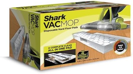 Shark VACMOP Replacement Floor Pad Refills 32 Count