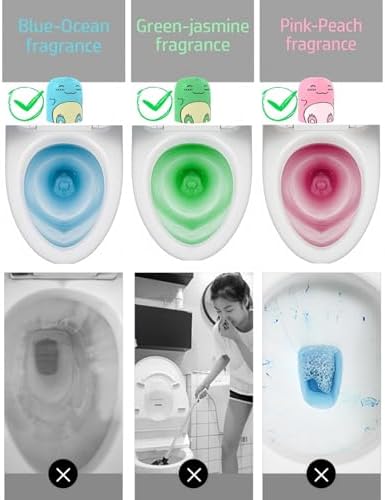 Cute Dinosaur Toilet Cleaner Bottle with Scent