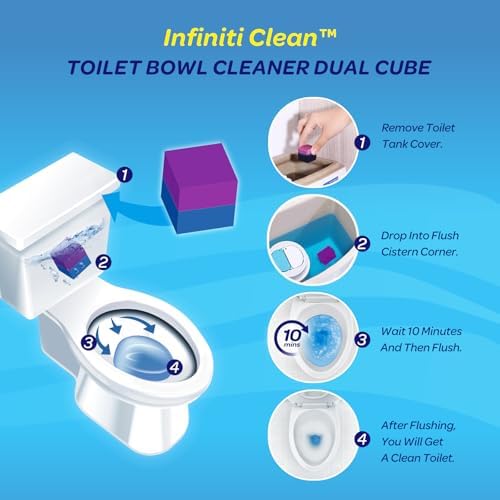 Infiniti Clean Toilet Cleaner Tablets 2 Count