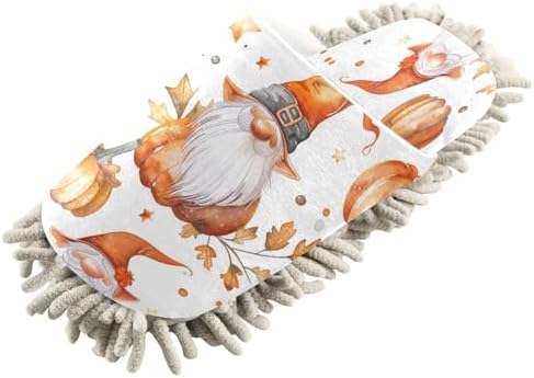 Zhirexin Thanksgiving Cleaning Mop Slippers