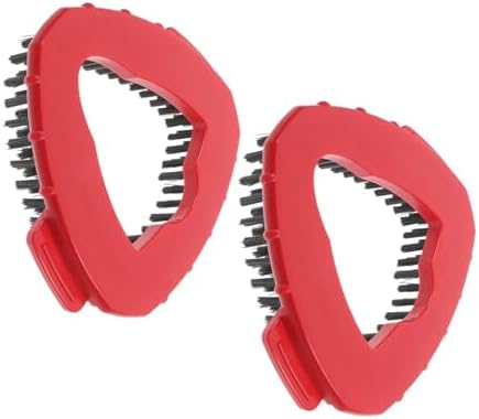 2pcs Stiff Bristle Replacement Scrub Brush for Triangular Mop